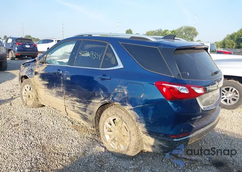 2020 Chevrolet Equinox Awd Lt 1.5L Turbo из США, поврежденный, VIN 2GNAXUEV0L6144405